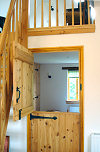 Stable door to bedroom