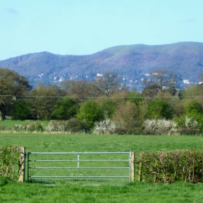 View of Hills from Rhydd Barn