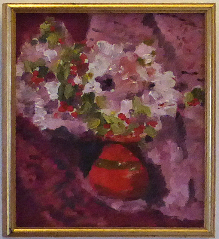 Flowers in vase (2) by Margaret Boaz
