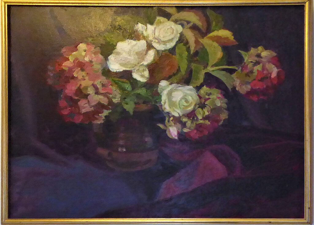 Flowers in vase (1) by Margaret Boaz