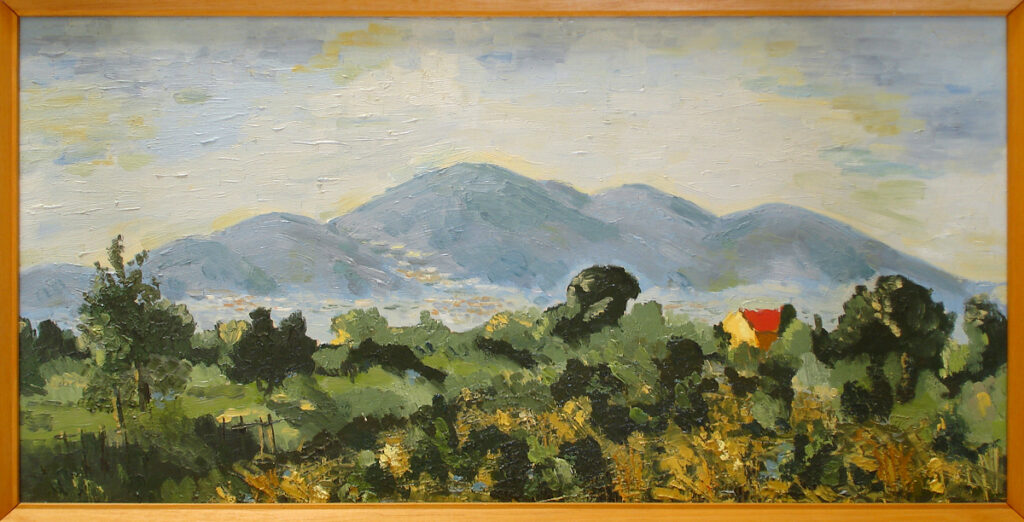 View of Malvern Hills by Margaret Boaz
