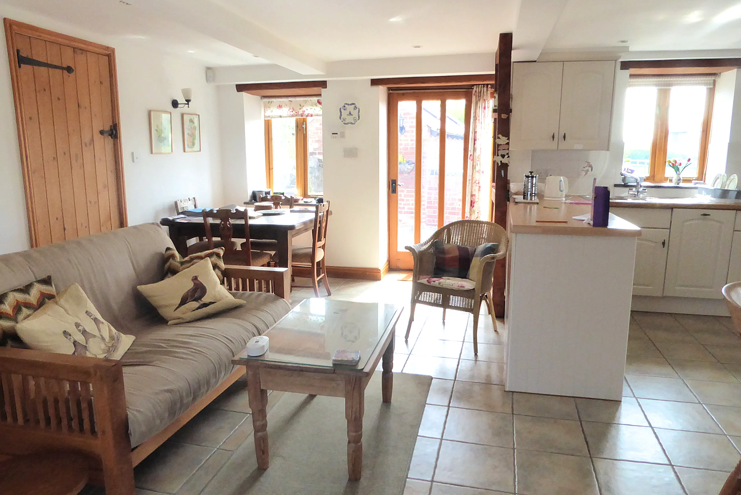 Rhydd Barn - ground floor sitting area